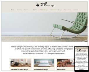 Case Study: Creating a Website for an Interior Design Business