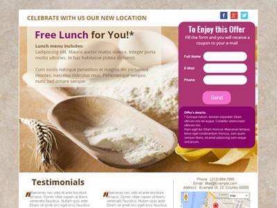 restaurant - new location